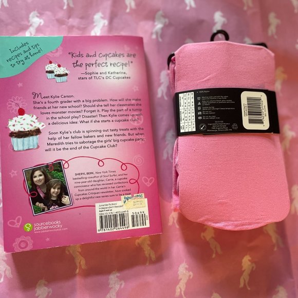 Girls Pink Tights - Picture 5 of 5